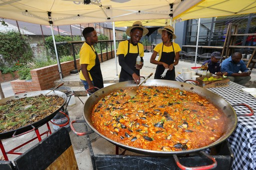 Kelloggs Corporate Event Seafood Paella- theSQUAD Johannesburg